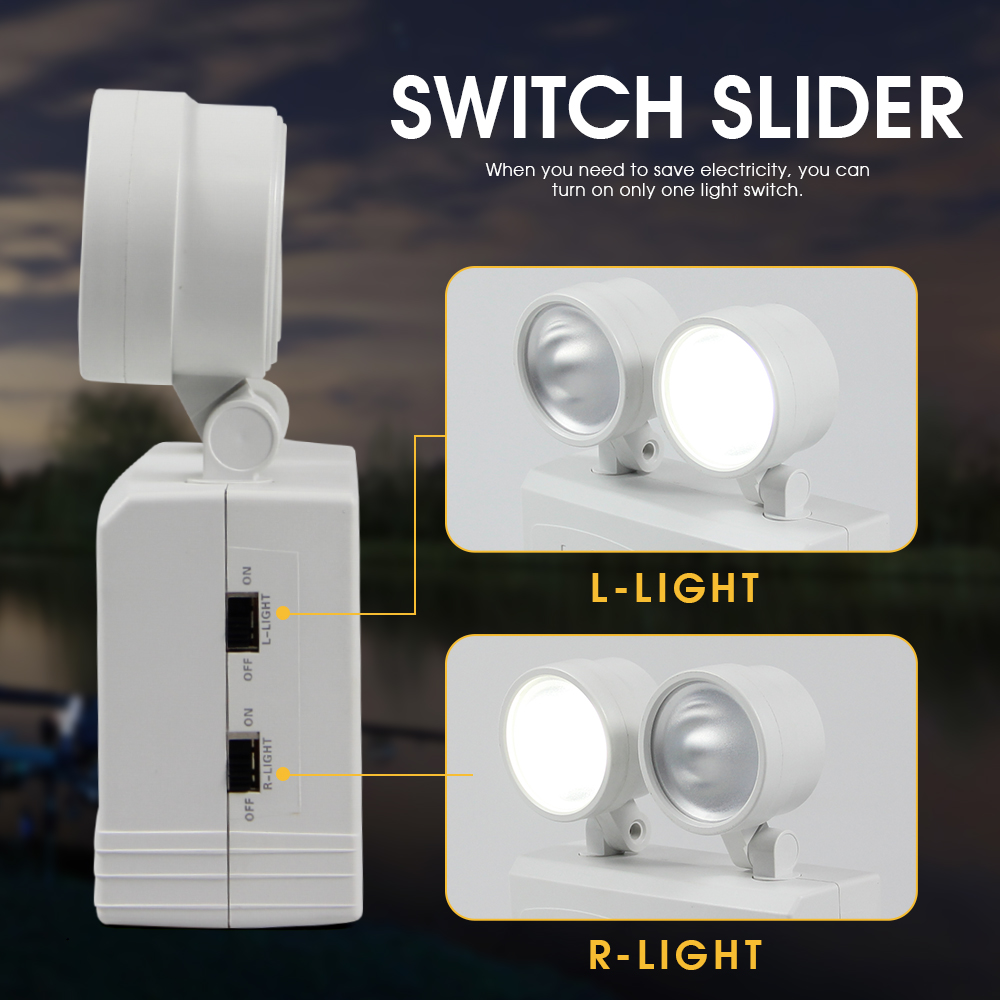 Lampe de secours rotative à do - Power Outage Light avis et prix